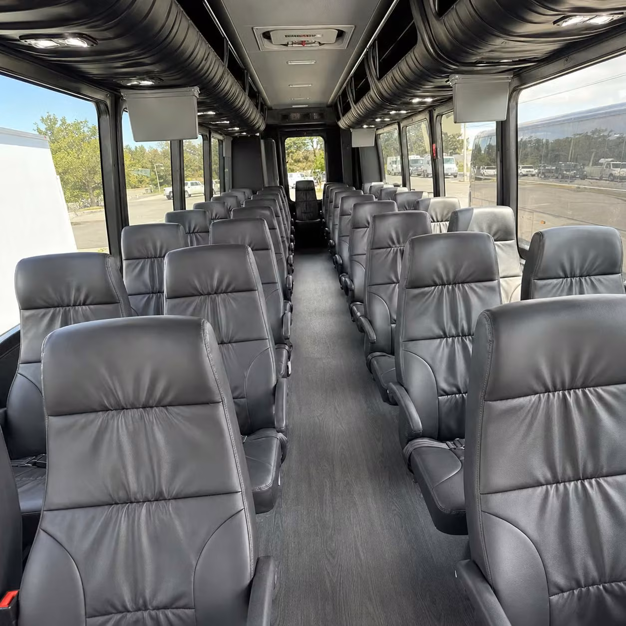 35 passenger minibus inside