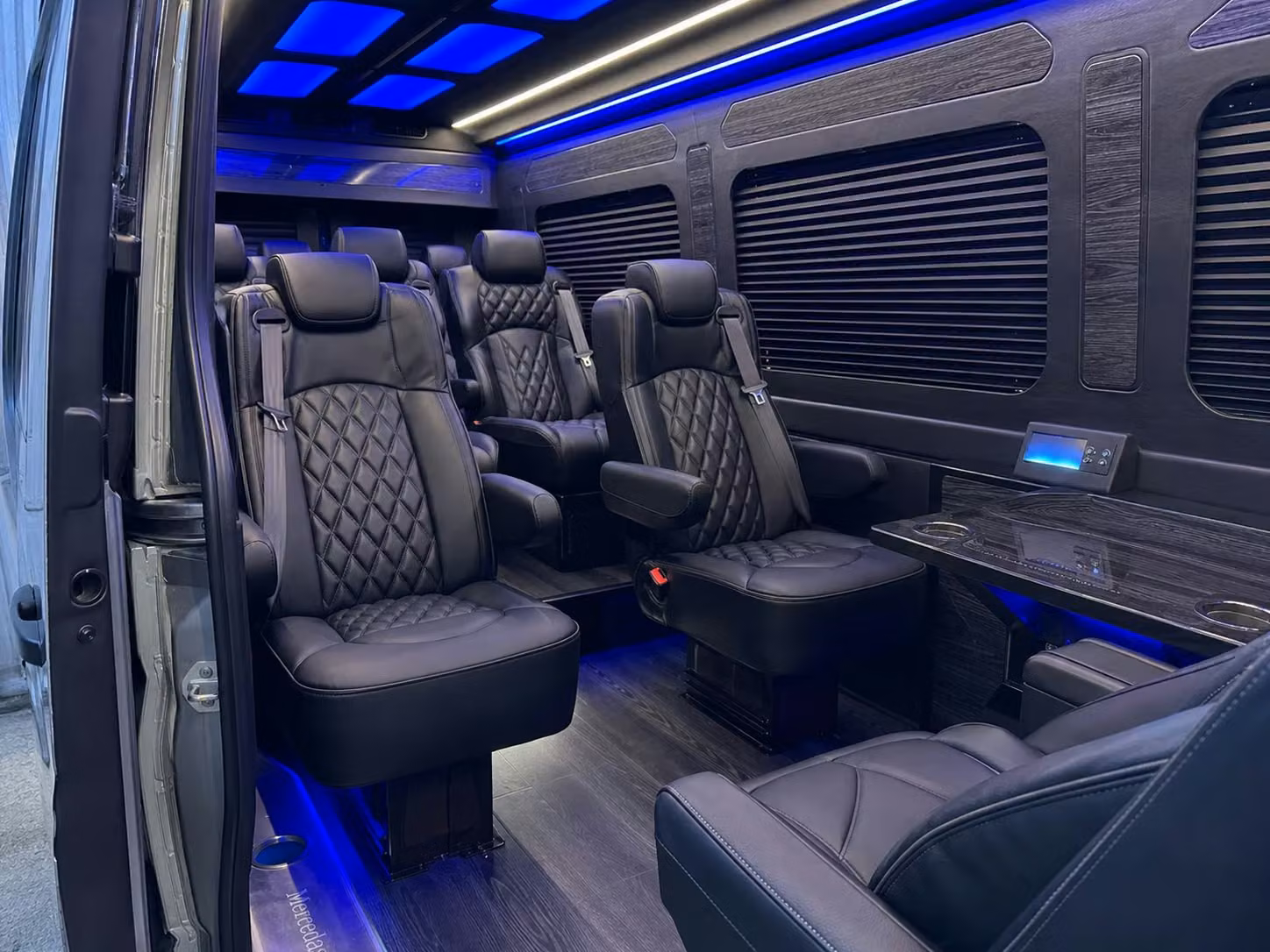 sprinter van transportation for groups and events across toledo