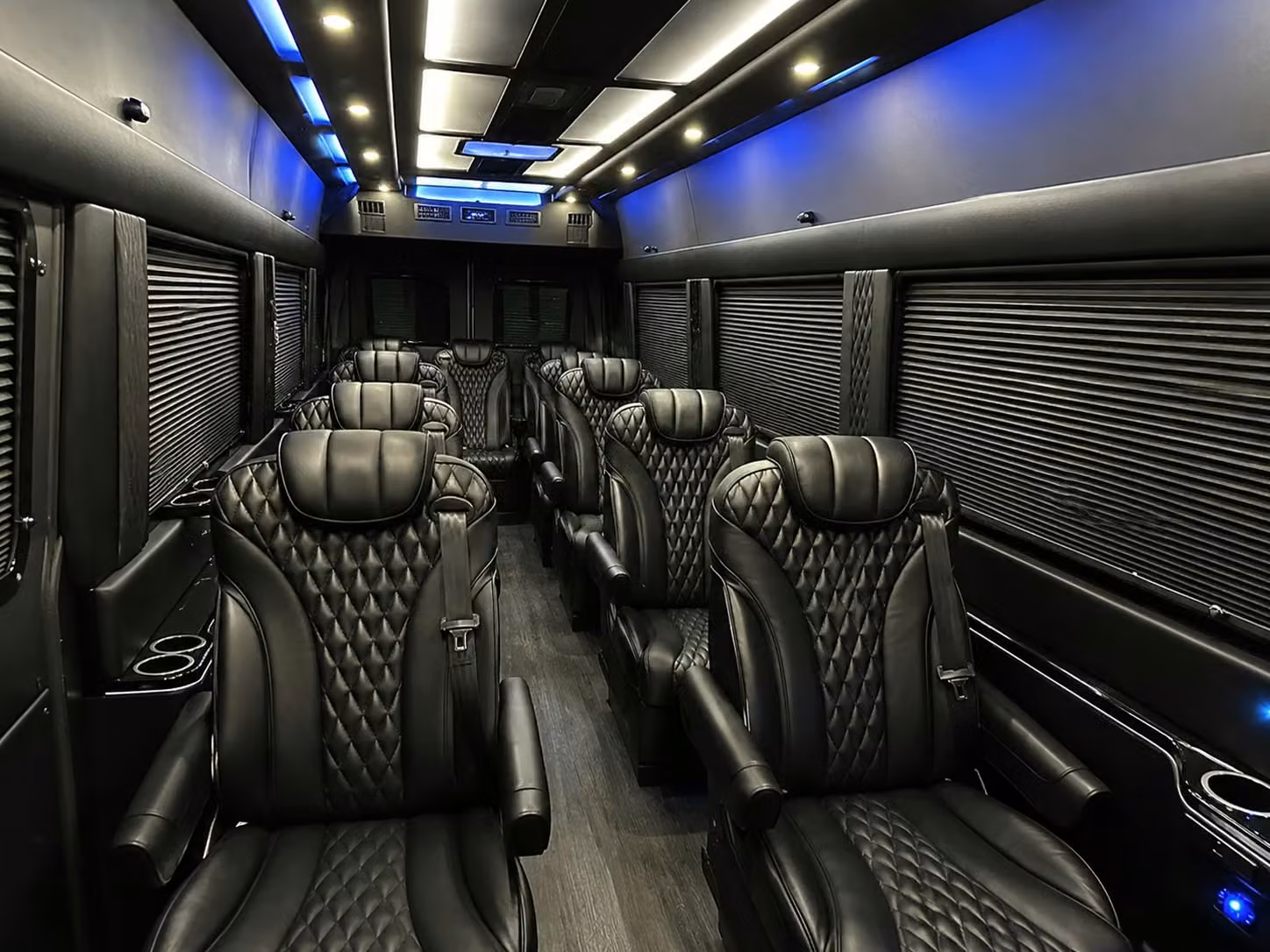 sprinter van with driver interior