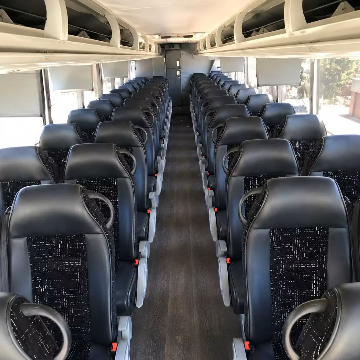 toledo charter bus interior gallery