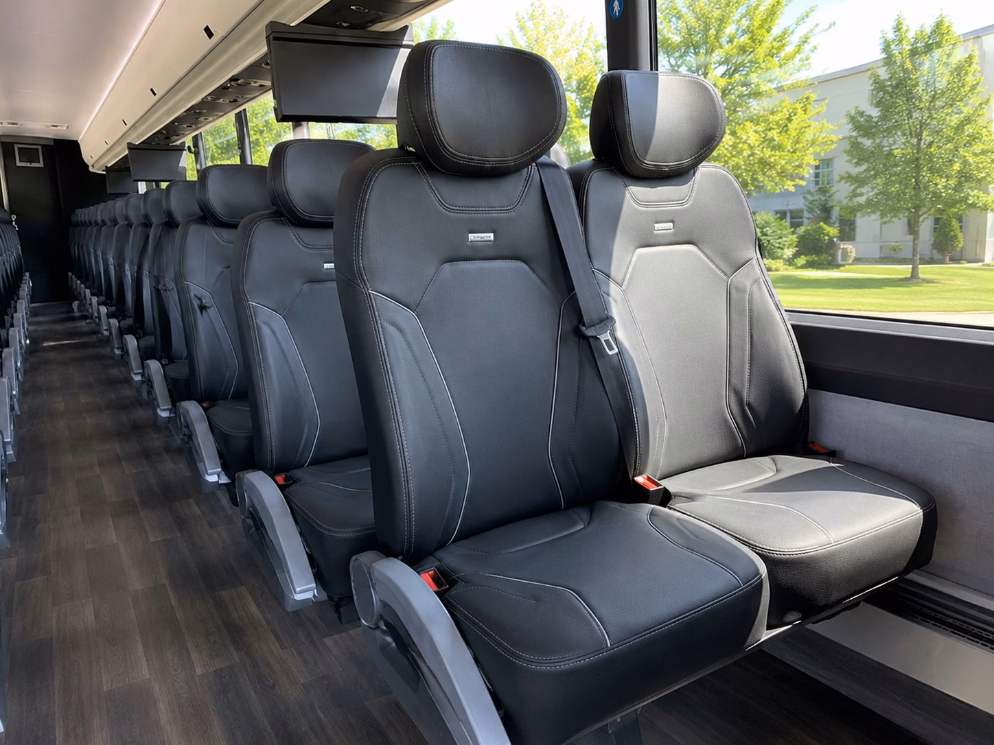 toledo charter bus interior