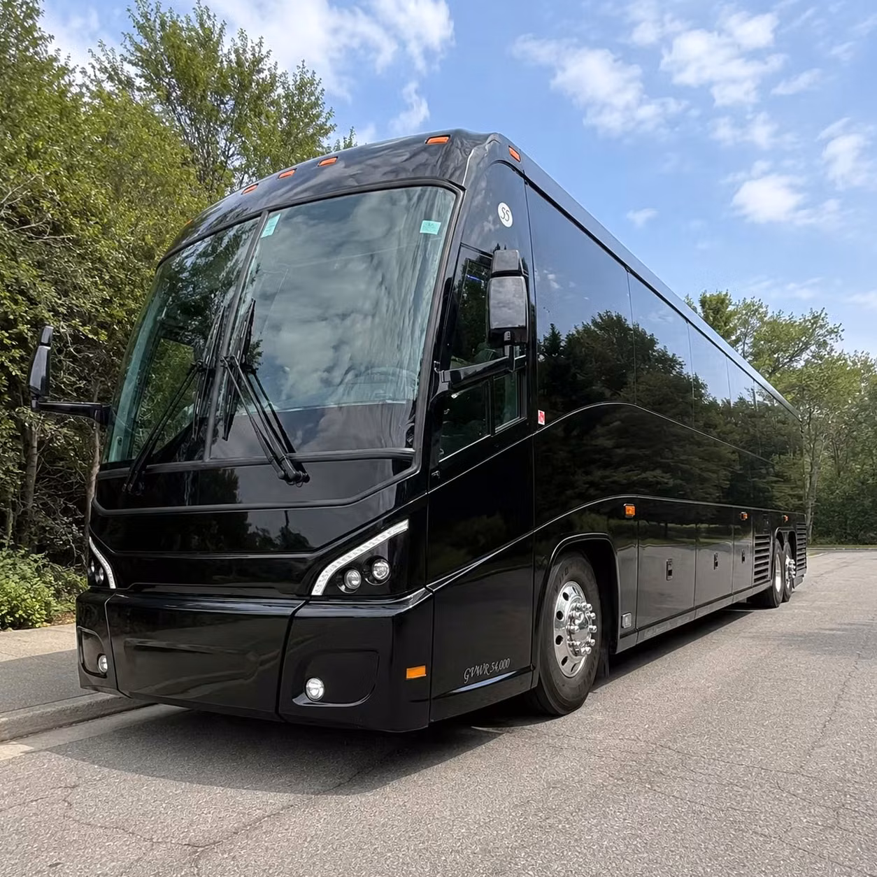 toledo long distance charter bus rentals