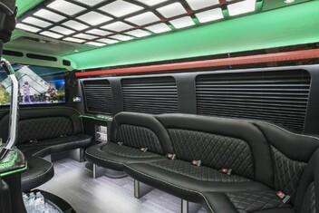 Toledo Sprinter Party Bus Interior